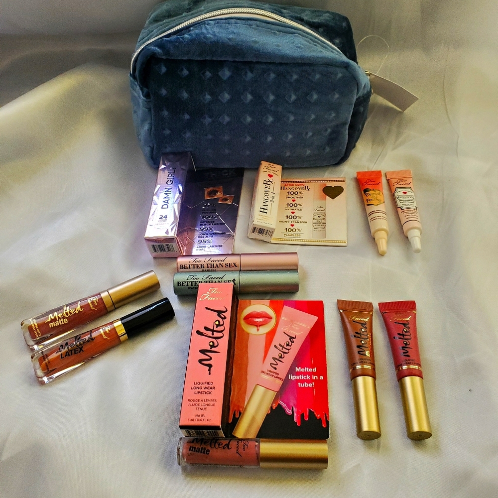 TOO FACED COSMETICS BUNDLE 13 PIECE SET AL…